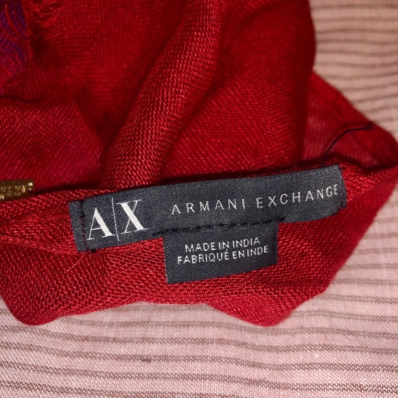 ARMANI EXCHANGE SCARF - Picture 2 of 2